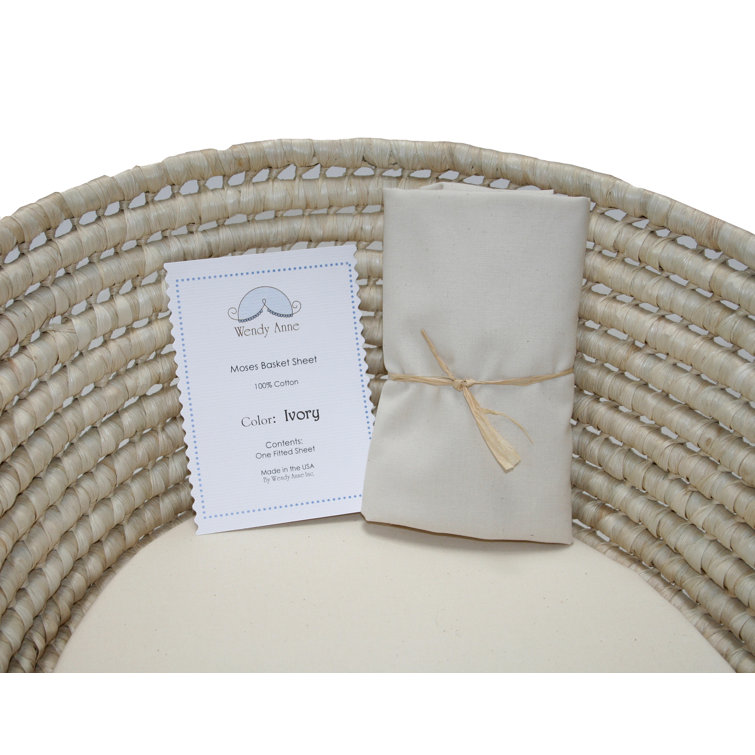 Wendy Anne Moses Basket Sheet & Reviews Wayfair